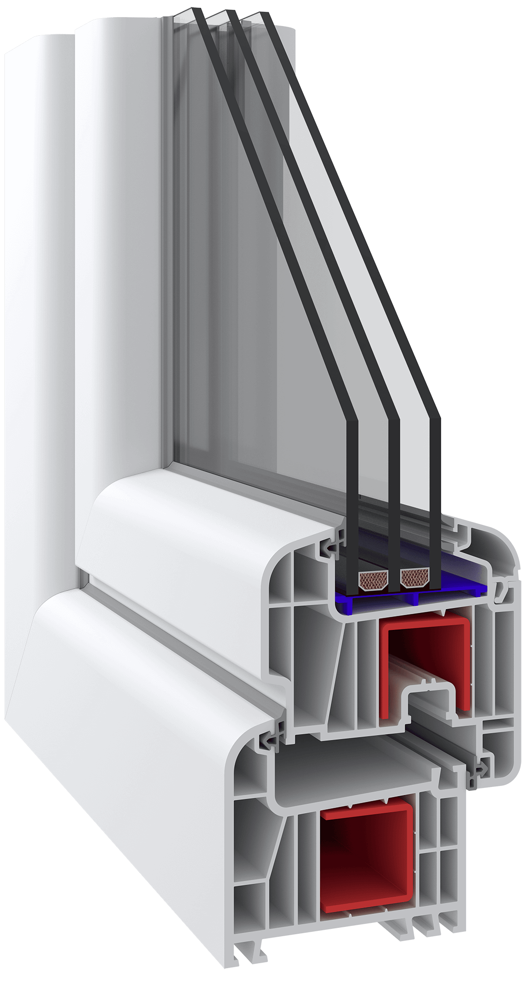 Pasifik 800-860 PVC Pencere Sistemi